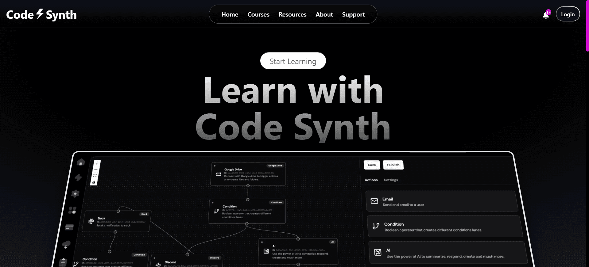 Code Synth - LMS Platform
